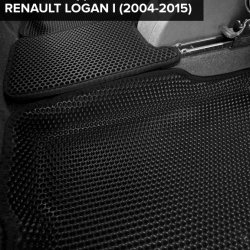 3D коврики EVA с бортами Renault Logan I (2004-2015)