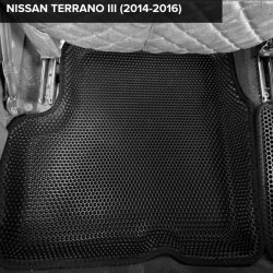 3D коврики EVA с бортами Nissan Terrano III (2014-2016)