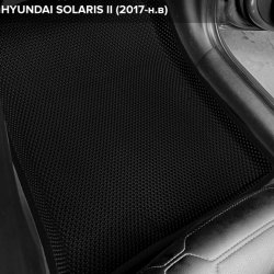 3D коврики EVA с бортами Kia Rio IV (2017-н.в.)