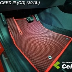 2D коврики EVA Kia ProCeed III (CD) (2018-2021)