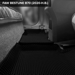 3D коврики EVA с бортами FAW Bestune B70 (2020-н.в.)