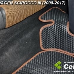 2D коврики EVA Volkswagen Scirocco III (2008-2017)