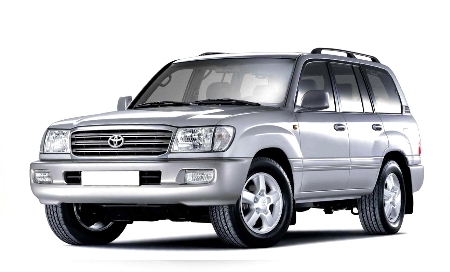 2D коврики EVA в салон  на Toyota Land Cruiser 100/105, 5 мест (1998-2007)