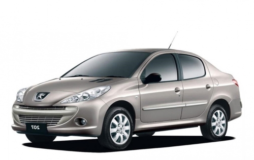 2D коврики EVA в салон  на Peugeot 207 седан (2006-2015)