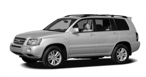 2D коврики EVA в салон и багажник  на Toyota Highlander I (2001-2003)