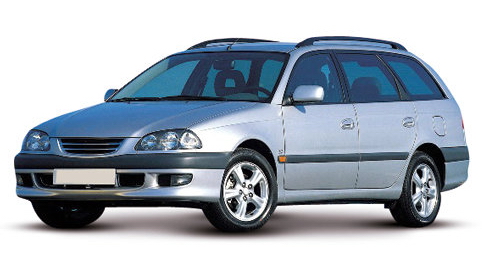 2D коврики EVA в салон и багажник  на Toyota Caldina T21x 4WD, правый руль (1997-2002)