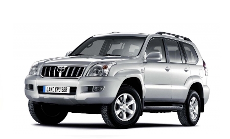 2D коврики EVA в салон  на Toyota Land Cruiser Prado 120, 7 мест (2002-2009)