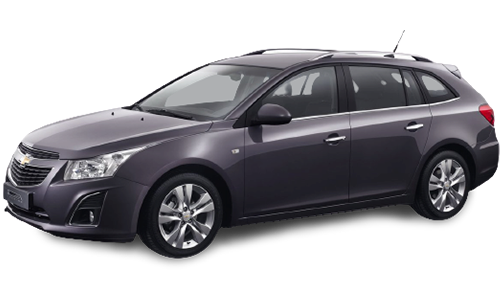 2D коврики EVA в салон и багажник  на Chevrolet Cruze универсал (2008-2016)