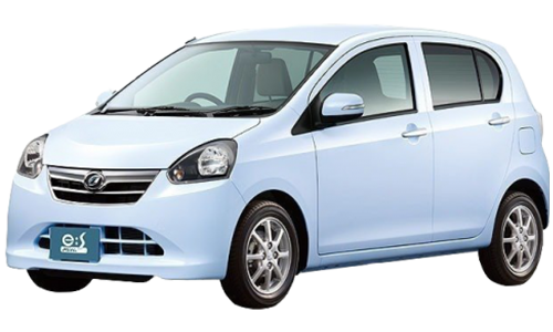 2D коврики EVA в салон  на Daihatsu  Mira e:S I, правый руль (2011-2017)