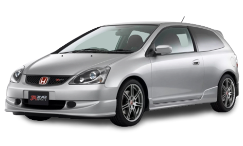 2D коврики EVA в салон и багажник  на Honda Civic VII хэтчбек (2000-2006)