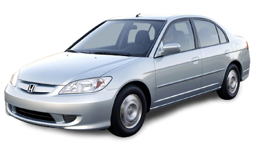 2D коврики EVA в салон  на Honda Civic VII седан (2000-2006)