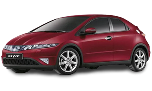 2D коврики EVA в салон и багажник  на Honda Civic VIII хэтчбек 3D/5D (2005-2012)