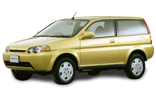 2D коврики EVA в салон и багажник  на Honda HR-V I 3D (1998-2006)