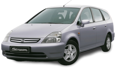 2D коврики EVA в салон  на Honda Stream I 4WD, правый руль (2000-2003)