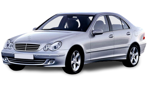2D коврики EVA в салон  на Mercedes-Benz C W203 (2000-2008)