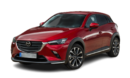 2D коврики EVA в салон и багажник  на Mazda CX-3, правый руль (2015-н.в.)