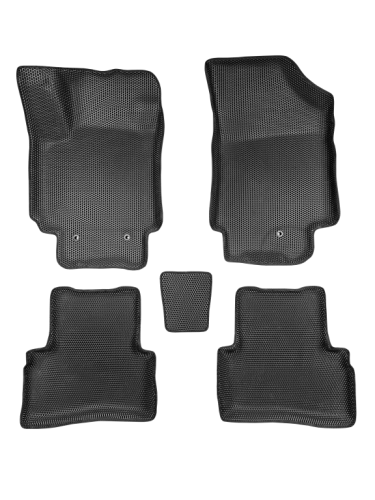 3D коврики EVA с бортами Hyundai Creta I (2016-2021)