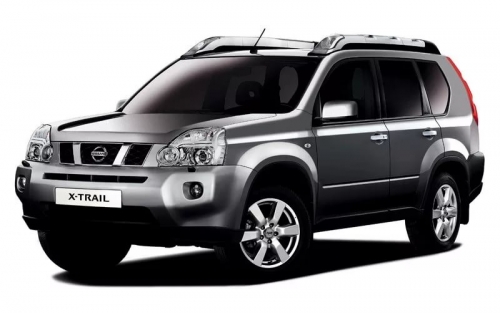 3D коврики EVA с бортами в салон  на Nissan X-Trail II T31 (2007-2015)