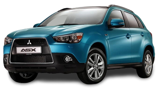 3D коврики EVA с бортами в салон  на Mitsubishi ASX (2010-н.в.)