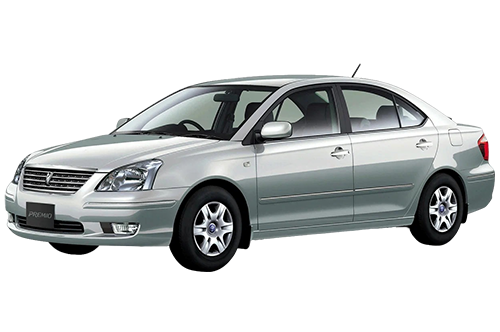 2D коврики EVA в салон и багажник  на Toyota Premio I T240, правый руль (2001-2007)