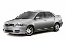 2D коврики EVA в салон и багажник  на Toyota Avensis II T250 седан (2003-2008)