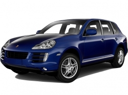 2D коврики EVA в салон и багажник  на Porsche Cayenne I 957 (2007-2010)