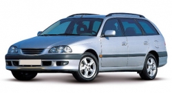 2D коврики EVA в салон и багажник  на Toyota Caldina T21x 4WD, правый руль (1997-2002)