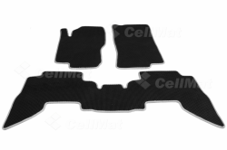 2D коврики EVA в салон и багажник  на Nissan Pathfinder III R51 7 мест (2004-2010)