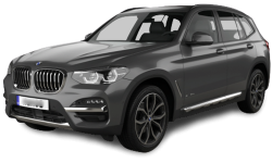 2D коврики EVA в салон и багажник  на BMW X3 G01 (2017-н.в.)