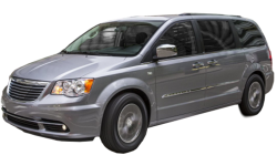 2D коврики EVA в салон  на Chrysler Town & Country V рестайлинг (2010–2016)
