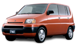 2D коврики EVA в салон  на Honda S-MX, правый руль (1996-2002)