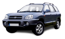 2D коврики EVA в салон  на Hyundai Santa Fe I (2000-2006)