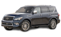 2D коврики EVA в салон  на Infiniti QX80 (2014-н.в.)