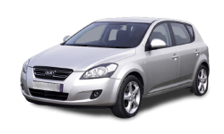 2D коврики EVA в салон и багажник  на Kia Ceed I (ED) хэтчбек (2006-2010)