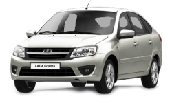 2D коврики EVA в салон и багажник  на Lada Granta лифтбек (2011-2018)