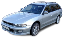 2D коврики EVA в салон и багажник  на Mitsubishi Galant VIII универсал (1996-2003)