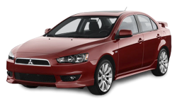 2D коврики EVA в салон и багажник  на Mitsubishi Lancer X седан (2007-2017)