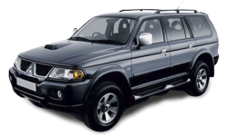 2D коврики EVA в салон и багажник  на Mitsubishi Pajero Sport I (1998-2009)