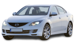 3D коврики EVA с бортами в салон  на Mazda 6 II GH седан, лифтбек, универсал (2007-2012)