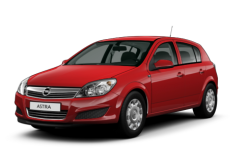 3D коврики EVA с бортами в салон  на Opel Astra H хетчбек, универсал (2004-2014)