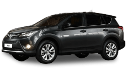 3D коврики EVA с бортами в салон  на Toyota RAV4 IV XA40 (2012-2019)