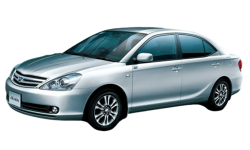 2D коврики EVA в салон и багажник  на Toyota Allion I T240, правый руль (2001-2007)