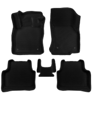 3D коврики EVA с бортами в салон  на Skoda Octavia IV A8 (2019-н.в.)