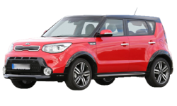 3D коврики EVA с бортами в салон  на Kia Soul II (PS) (2013-2019)