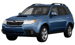 3D коврики EVA с бортами в салон  на Subaru Forester III SH (2007-2013)
